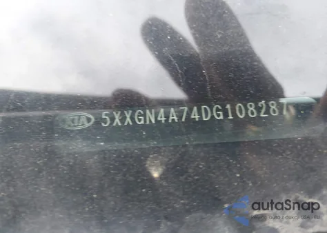 2013 Kia Optima Ex z USA, uszkodzony, nr VIN 5XXGN4A74DG108287